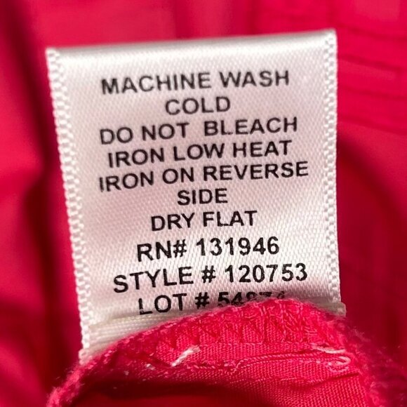 Jude Connally Large Dress Embroidered Ladder Stitch Pink Long Sleeve Party Brunc - Picture 7 of 8